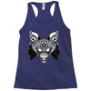 bat ornate Racerback Tank