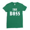 The Boss - The Real Boss Ladies Fitted T-Shirt