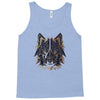 polygon wolf Tank Top