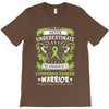 Never Underestimate The Strength Of A Lymphoma Cancer Warrior T-Shirt