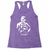 a tribute to blackadder Racerback Tank