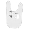 be together it's complicated math Baby Bibs