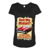 sell midget ideal christmas gift or present Maternity Scoop Neck T-shirt
