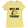HEY HO - TACOS! Ladies Fitted T-Shirt