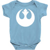 rebel alliance sticker vinyl decal star wars   car window wall decor Baby Onesie