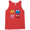 cool retro 80s pacman ghosts video games Tank Top