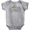 surf biker Baby Onesie