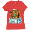 awesomeness Ladies Fitted T-Shirt