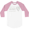 dogs leave paw prints on your heart 3/4 Sleeve Shirt