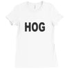 hog Ladies Fitted T-Shirt