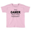 gamer baseball Toddler T-shirt