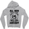 All Men Are Created Equal But Only The Best Are Born In June Zipper Hoodie