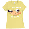 Ugandan Knuckles Ladies Fitted T-Shirt