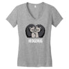 hedgehug Women's V-Neck T-Shirt