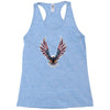 american eagle usa flag wings Racerback Tank