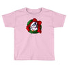 christmas wreath bluebie bust by bluekazenate Toddler T-shirt