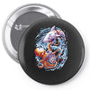 octopus vs shark Pin-back button