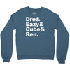 dre eazy cube rendre eazy cube ren Crewneck Sweatshirt