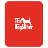 the dogfather beagle white Mousepad