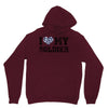 i love my soldier navy camouflage Unisex Hoodie