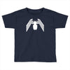 venom logo spiderman comic superhero cool Toddler T-shirt