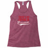 there's no crying in baseball Racerback Tank
