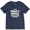 i'm the crazy uncle V-Neck Tee