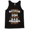 Super Cool Son Of A Freaking Awesome Dad Tank Top