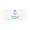 keep calm and grandaddy on! License Plate