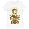 coffee racer Ladies Fitted T-Shirt