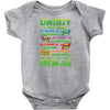 Daddy You Are My Favorite Ninja Baby Onesie