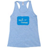 suck it trebek Racerback Tank
