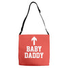 baby daddy funny new Adjustable Strap Totes