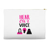 Women's March Hear Our Voice Accessory Pouches