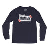 blessed mommy with flower white color Long Sleeve Shirts