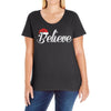 believe Ladies Curvy T-Shirt
