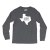 home texas outline Long Sleeve Shirts
