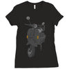 classic scooter Ladies Fitted T-Shirt