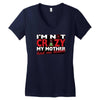 im not insane, ideal birthday gift or present Women's V-Neck T-Shirt