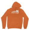 climbing ape to evolution climb indoor outdoor Unisex Hoodie