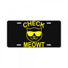 check meowti License Plate