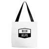 beer helps Tote Bags