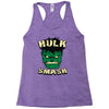 hulk smash Racerback Tank