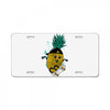 pineapple skateboarding License Plate