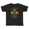 i'd rather be drinking pumpkin spice Toddler T-shirt