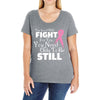 the lord will fight for you, you need only to be still Ladies Curvy T-Shirt