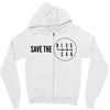save the manual transmissions black (stick shift) Zipper Hoodie