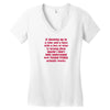 casual friday Women's V-Neck T-Shirt