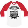 Super Cool Granddad Of A Freaking Awesome Grandson 3/4 Sleeve Shirt