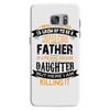 Super Cool Father Of A Freaking Awesome Daughter Samsung Galaxy S7